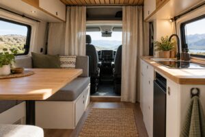 Read more about the article Campervan Cab Divider Curtains: Plan the Night-Time Boundary