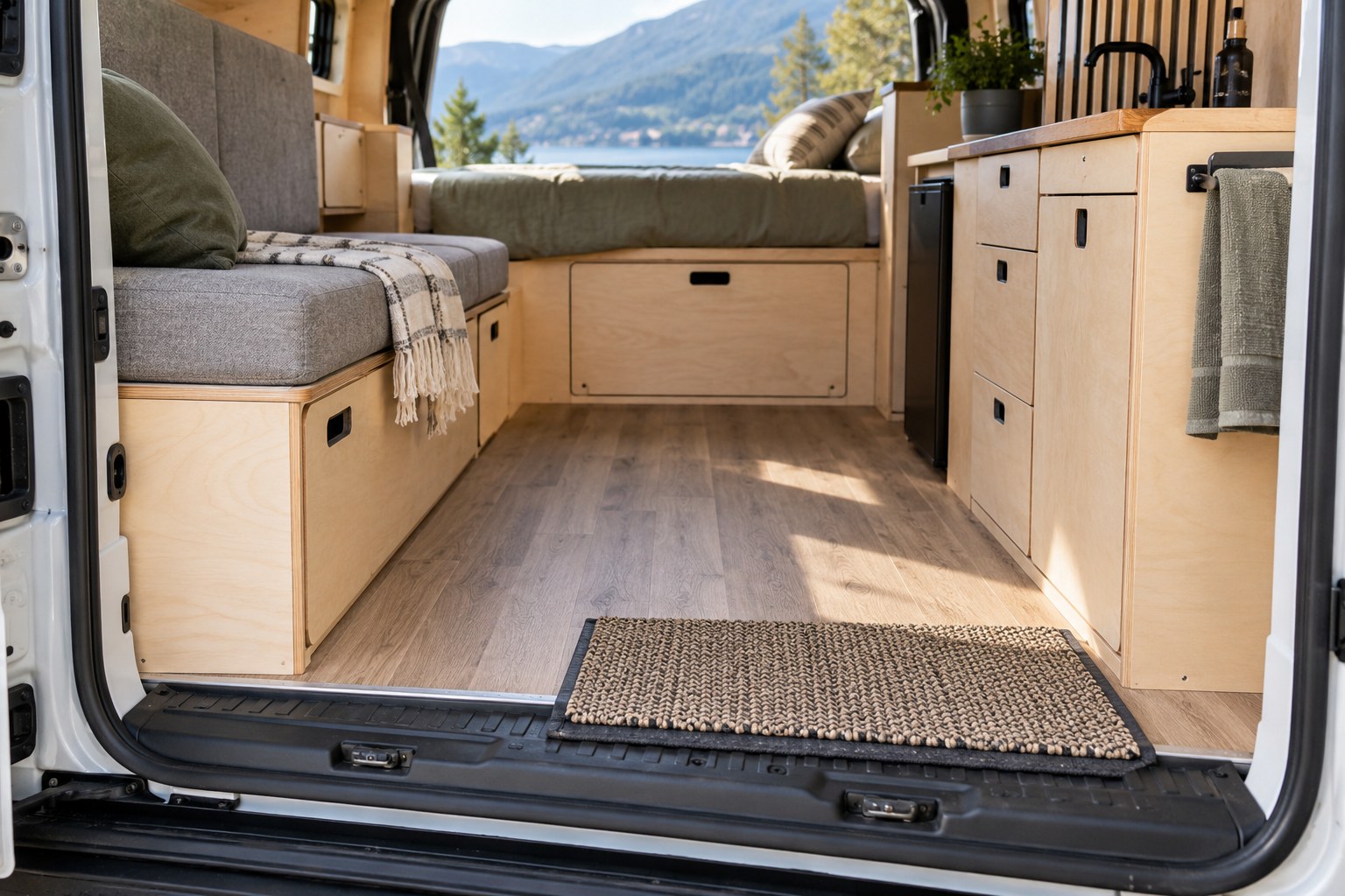 You are currently viewing Campervan Flooring Options: Compare the Finished Floor in Daily Use