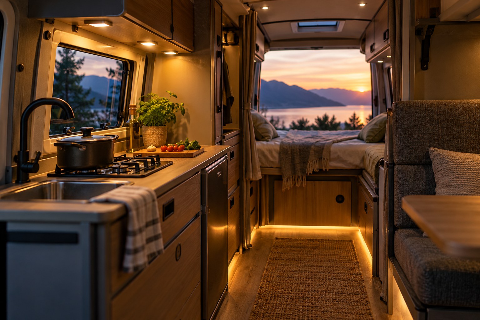 You are currently viewing Campervan Lighting Ideas: Separate Cooking, Reading and Night Light