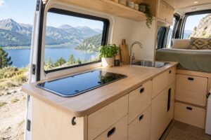 Read more about the article Campervan Sink Hob Unit: Plan the Worktop Before the Cut-Out