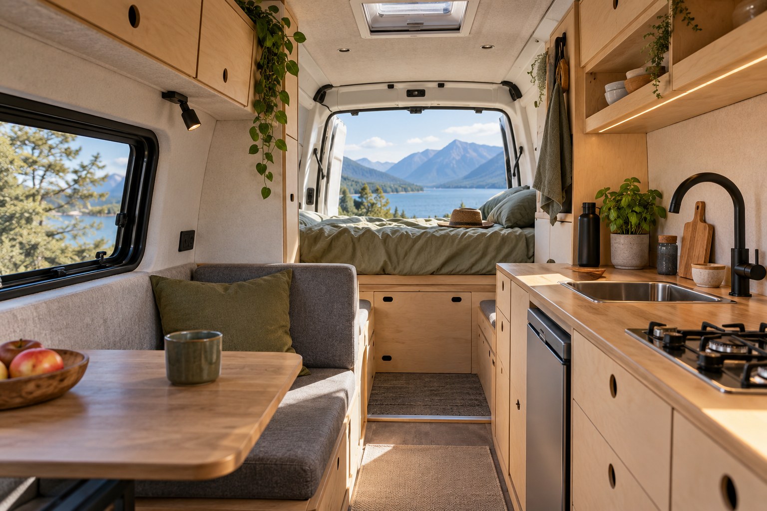 You are currently viewing Campervan Wall Cladding: Plan Curves, Edges and Service Access