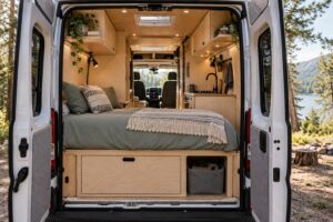 Read more about the article Fiat Ducato Campervan Layout: Plan Your Bed, Kitchen and Storage