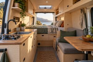 Read more about the article Ford Transit Campervan Furniture Kits: Build a Vehicle-Specific Fit Brief
