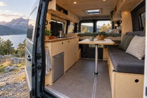 Read more about the article Ford Transit Custom Camper Furniture: Plan a Compact Daily-Use Interior